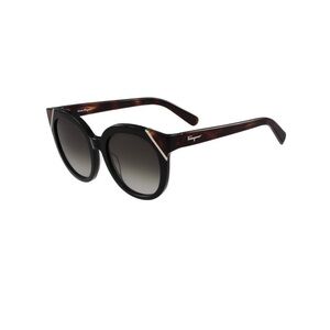 Salvatore Ferragamo Black Cat Eye Sunglasses